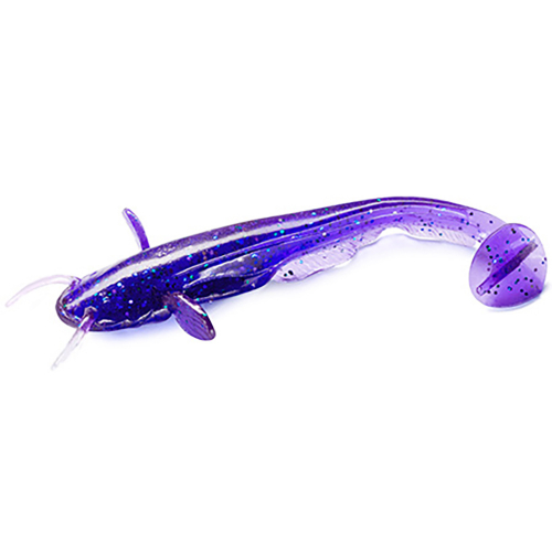 Catfish 060 Dark Violet/Peacock & Silver - 1