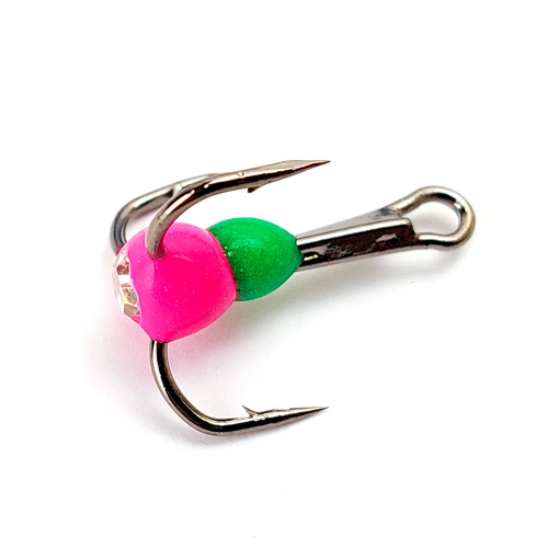 Тройной крючок с каплей (Микс 5 шт.) - 2