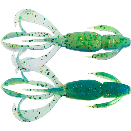 Keitech Crazy Flapper ea#17 midnight chart back - 1