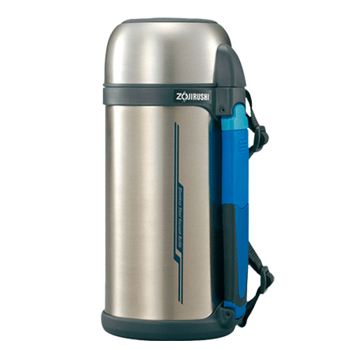 Термос ZOJIRUSHI SF-CС15ХA 1.5 л (складная ручка + ремешок) Steel - 1