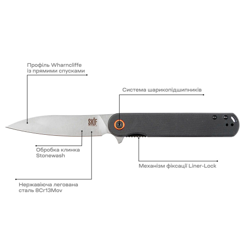 Нож Skif Townee SW Black - 7