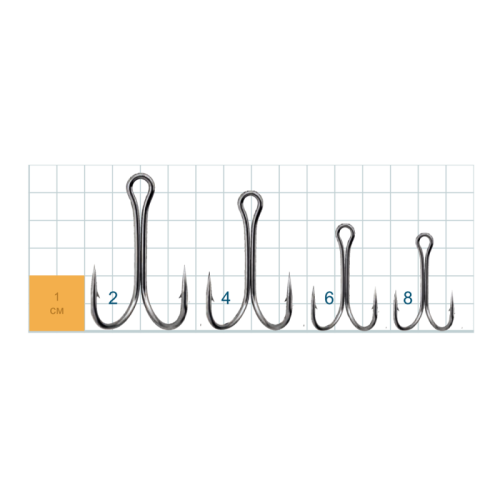 Double Hook Short Shank BN - 2