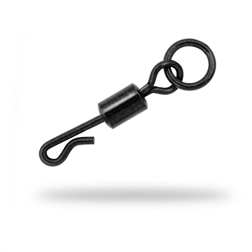 Вертлюг із застібкою Long Q-shaped Swing Snap with Solid Ring - 1