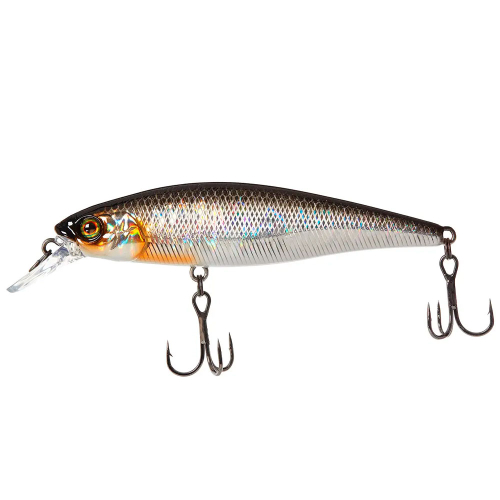 Воблер Jackall Squad Minnow 80SP 82mm 9.7g HL Silver & Black - 1