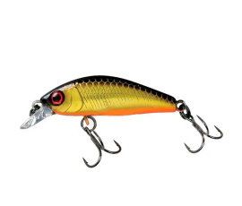 Воблер Jackall Chubby Minnow 35SP 35mm 2.3g HL Gold & Black