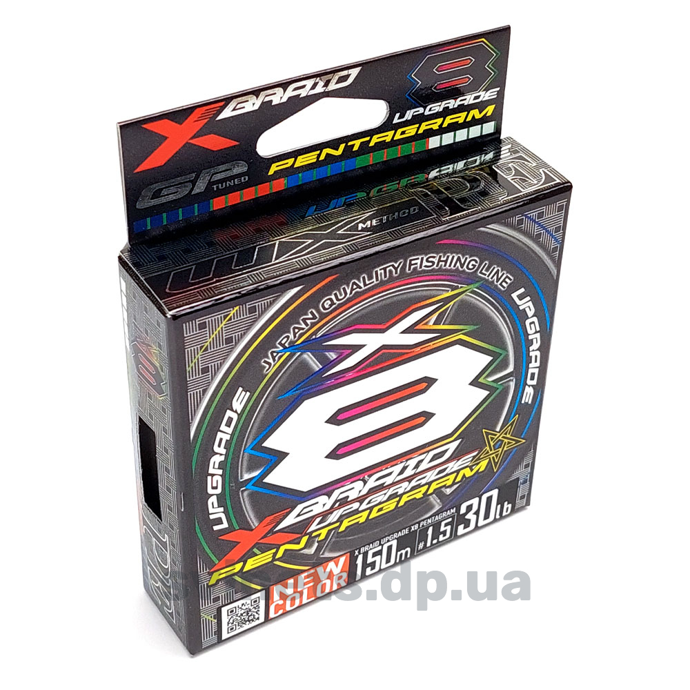 Шнур YGK X-Braid Upgrade X8 Pentagram купить в интернет