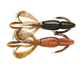 Keitech Crazy Flapper 438 Green Pumpkin Fire