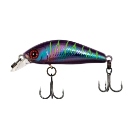 Воблер Jackall Chubby Minnow 35SP 35mm 2.3g UV UL Tamamushi Tiger