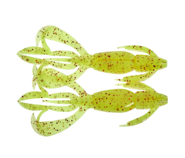 Keitech Crazy Flapper pal#01 chartreuseredflake