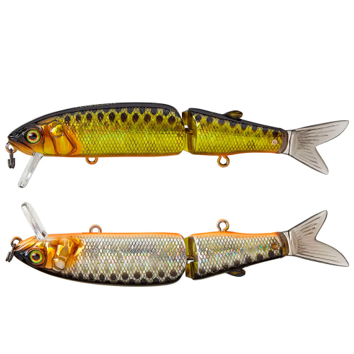 Воблер Jackall Magallon SP 113mm 13.7g HL Gold&Silver Black - 1