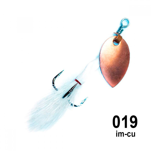 Блесна малая окуневая медь - 4