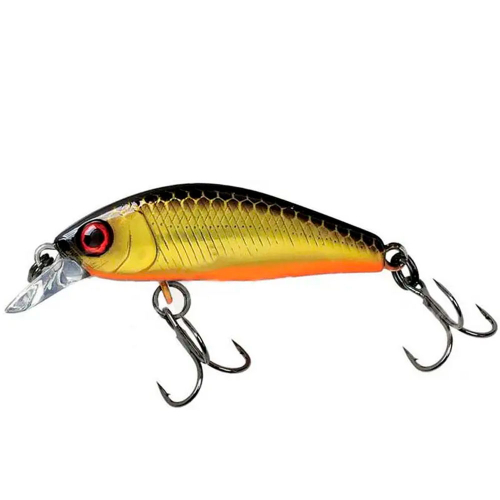 Воблер Jackall Chubby Minnow 35SP 35mm 2.3g HL Gold & Black - 1