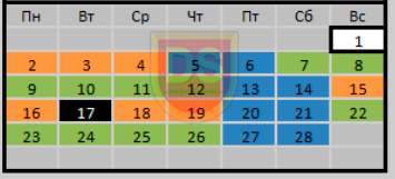 календар рибалки - лютий